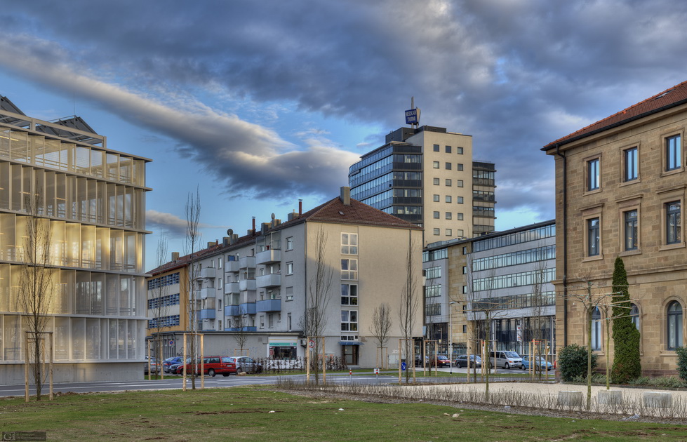 Heilbronn: Wohngebäude und Infrastrukturen