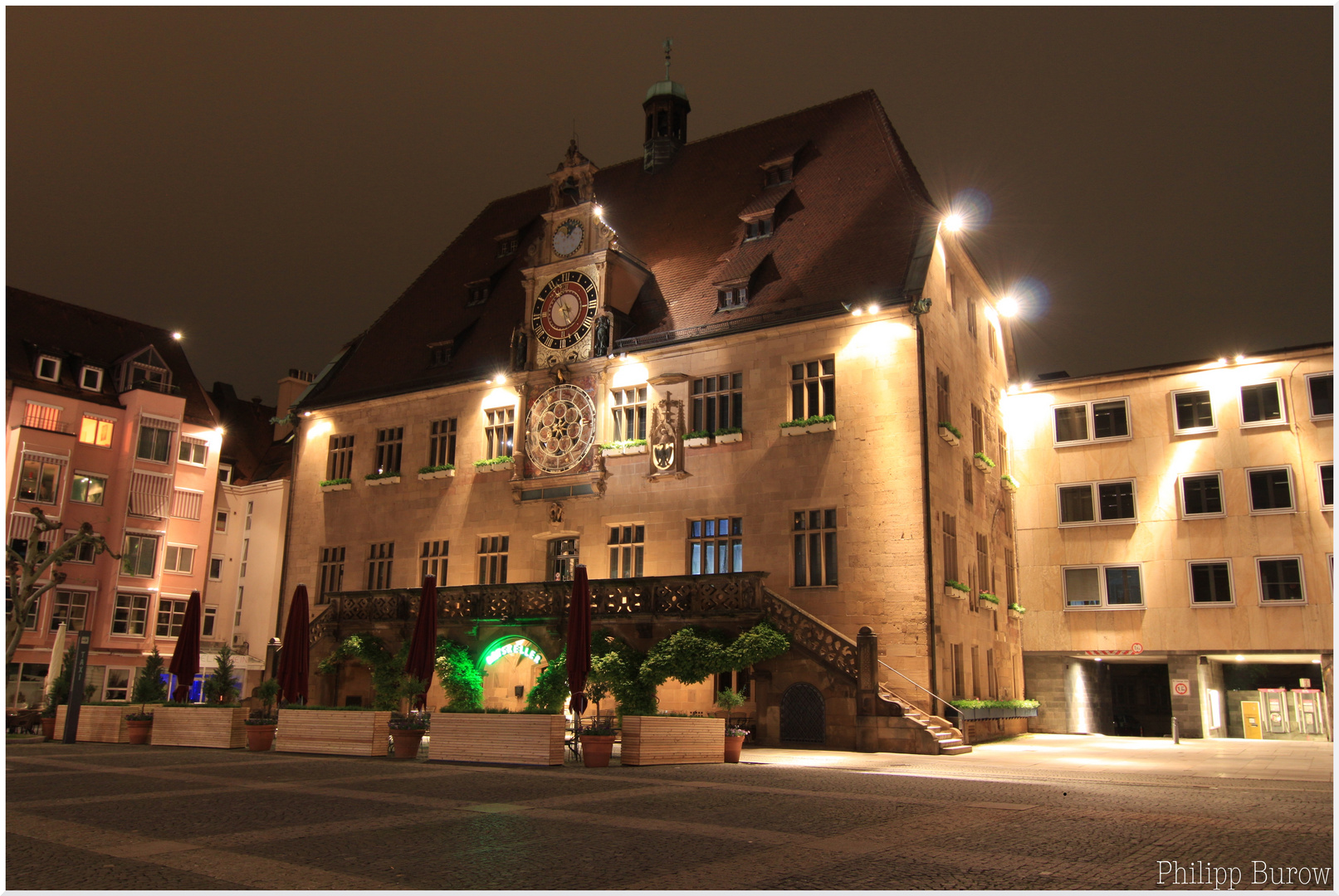 Heilbronner Rathaus @ Night