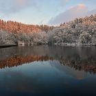 Heilenbecker Stausee im Winter....