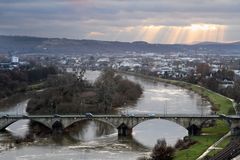 Heilig Abendstimmung in Trier