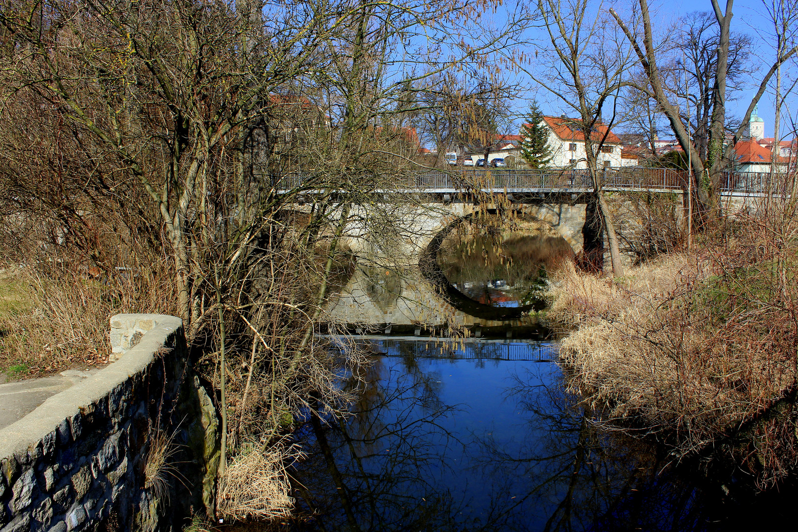 Heilig- Geist- Brücke in Bautzen...