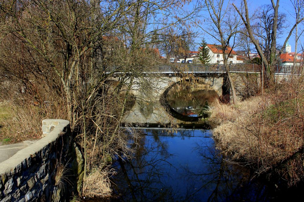 Heilig- Geist- Brücke in Bautzen...