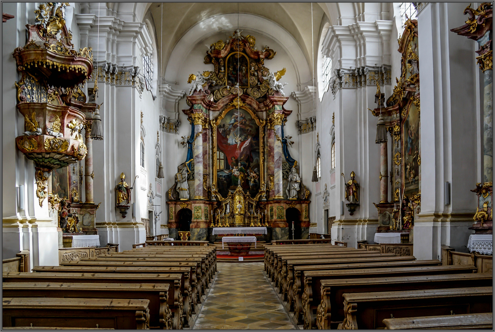 Heilig Geist Kirche St. Anna - Schongau / Oberbayern (1) 