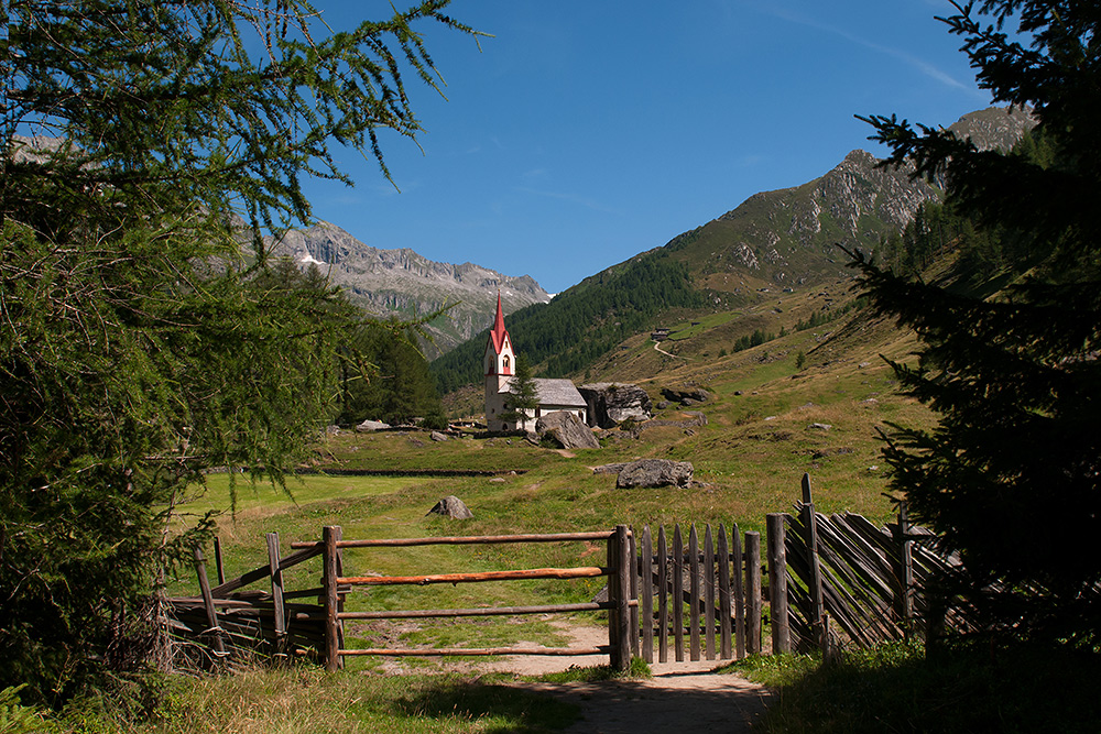 ... Heilig-Geist-Kirchlein im hinteren Ahrntal - Südtirol ...