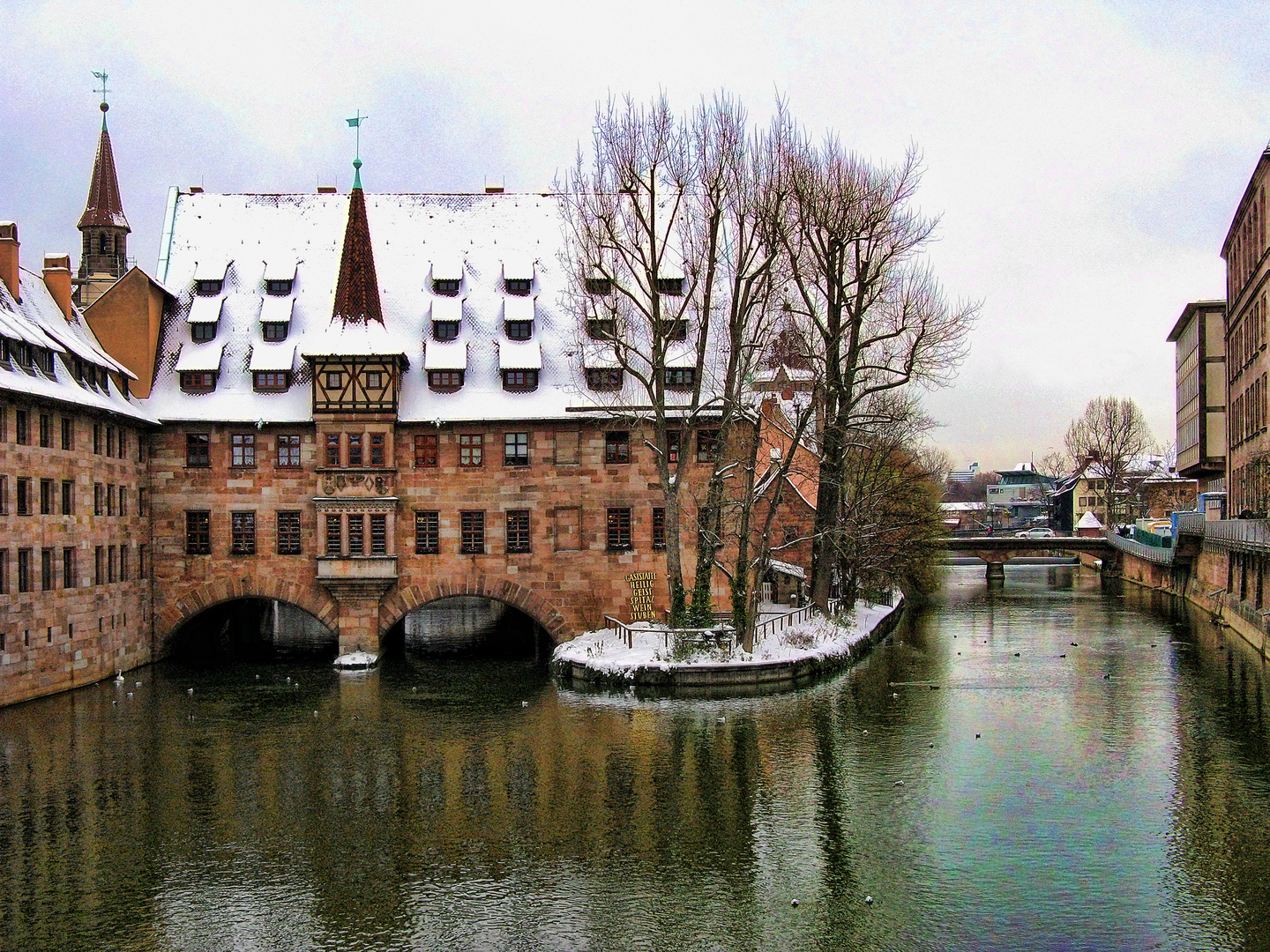 Heilig Geist Spital Am Warenbach heilig-geist-spital, nürnberg Foto & Bild | spezial, architektur