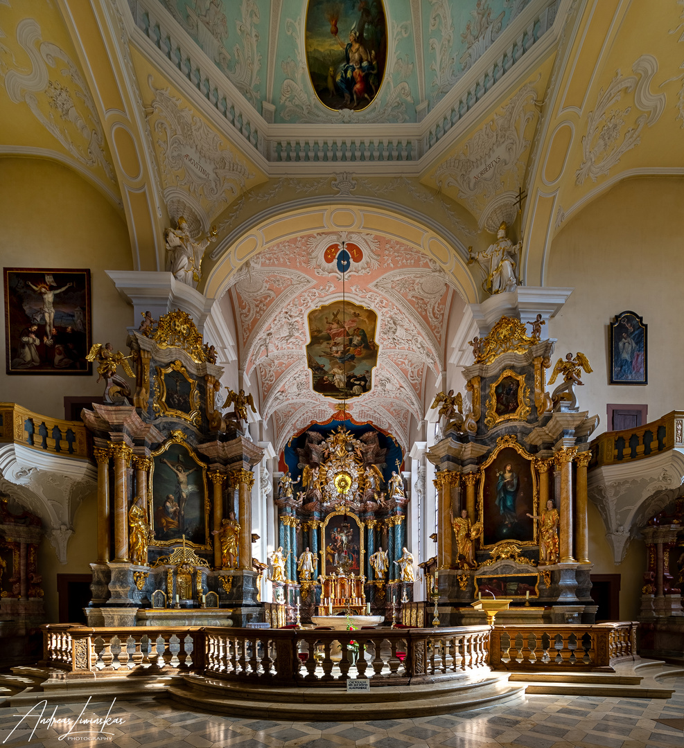  Heilig Kreuz Gerlachsheim Chorraum