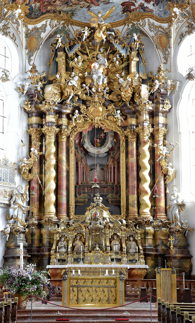 Heilig-Kreuz-Kirche Landsberg Hochaltar