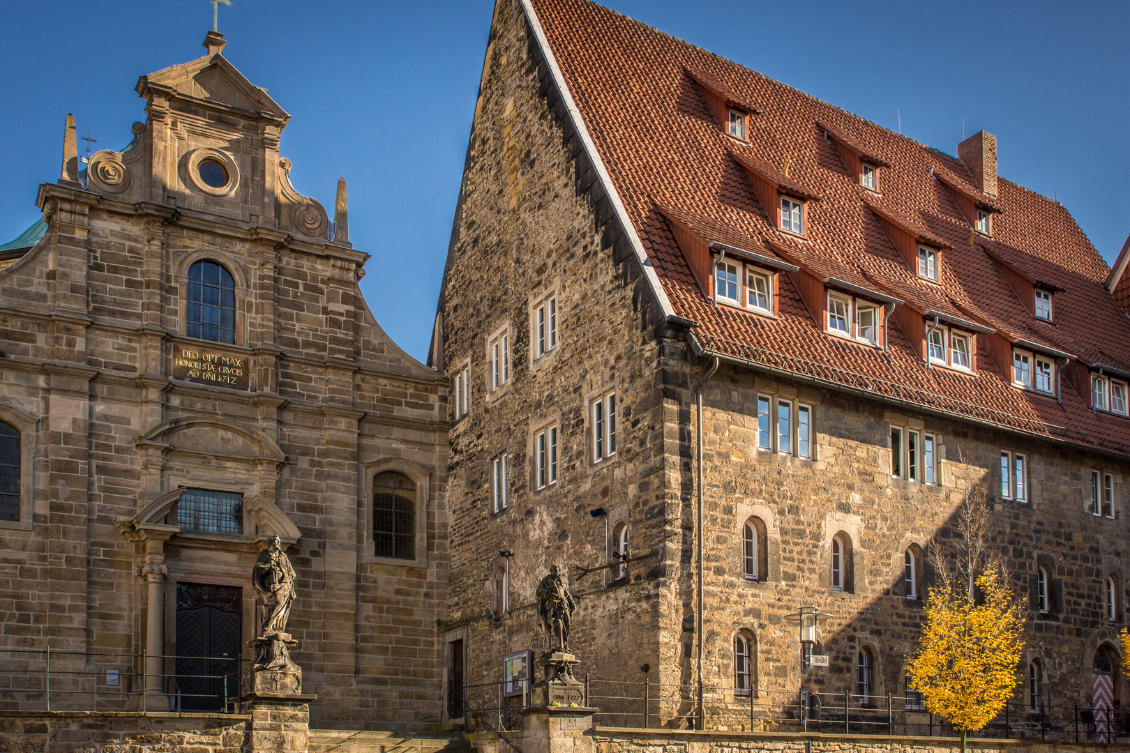 Heilig Kreuzkirche und Choralei - Hildesheim