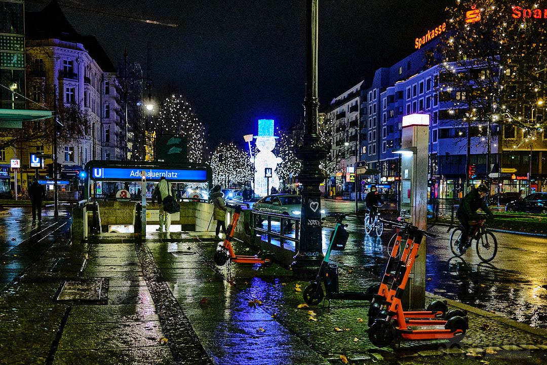 Heiligabend am Berliner Ku'damm
