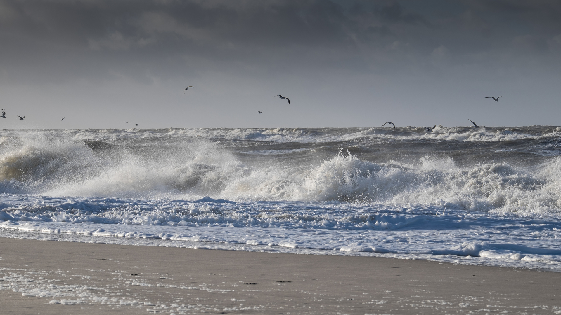 Heiligabend am Strand vor Kampen I