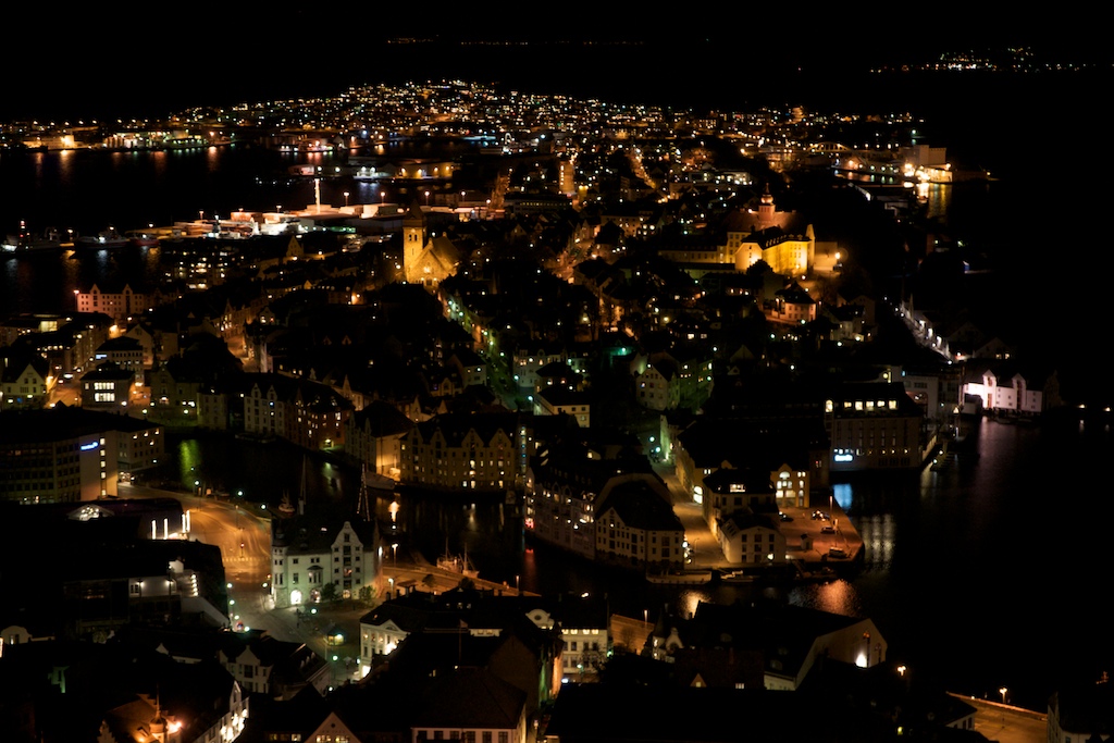 Heiligabend in Ålesund