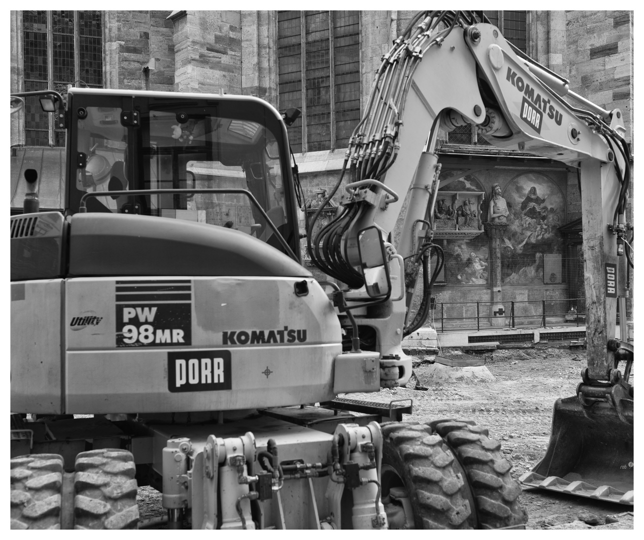 Heilige Baustelle - Stephansdom Wien Juli 2017