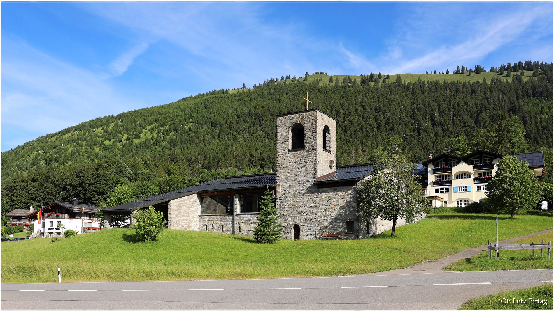 Heilige Geist Kirche Oberjoch - die höchst gelegene Kirche Deutschlands 