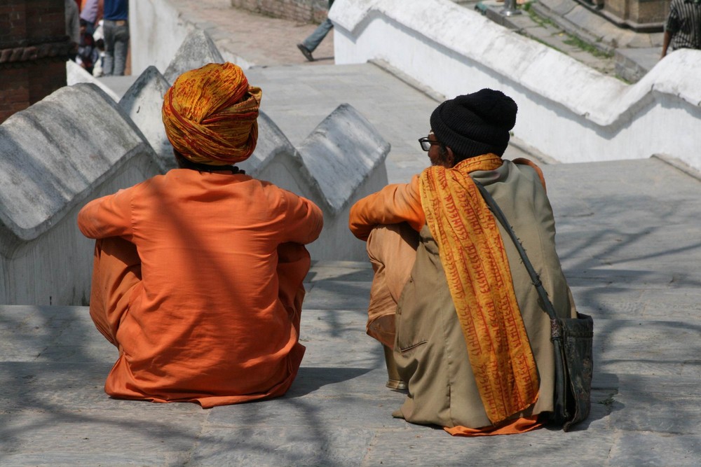 Heilige in Pashupatinath Nepal