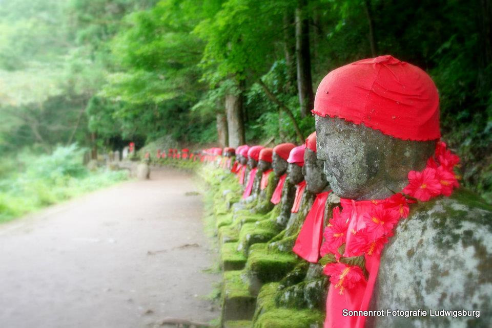 Heilige Statuen in Nikko