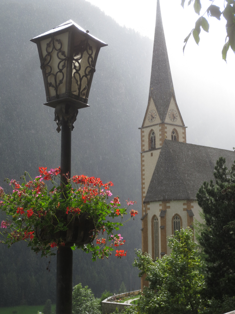 Heiligenblut bei Regen