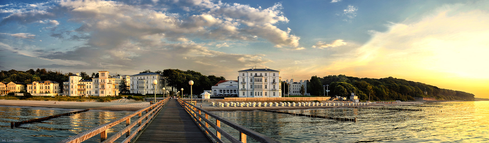 Heiligendamm am frühen Abend