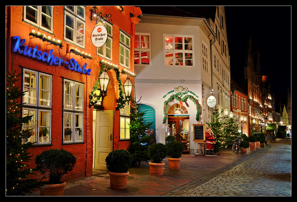 Heiligengeiststrasse im Advent 2009