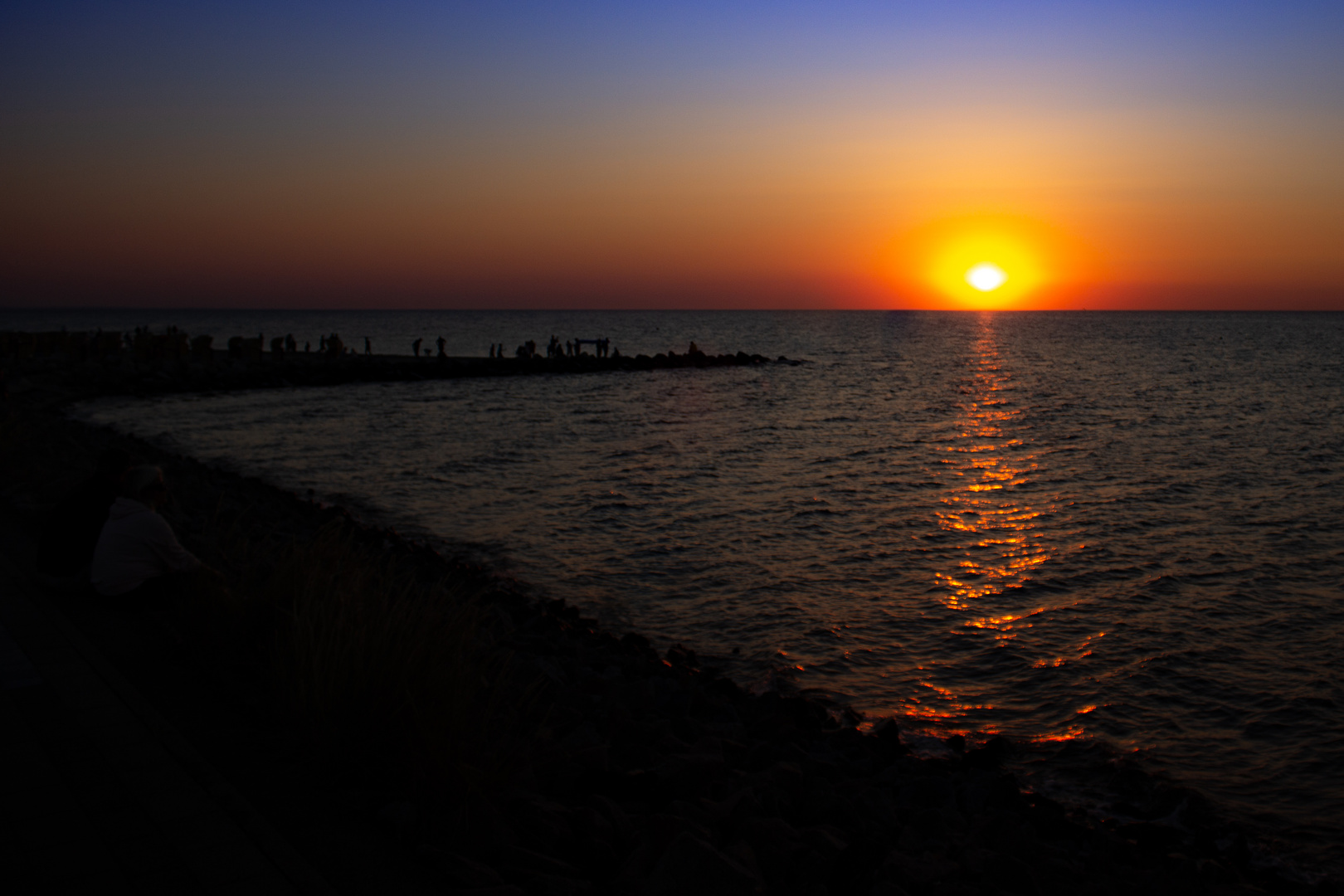 Heiligenhafen Sonnenuntergang 