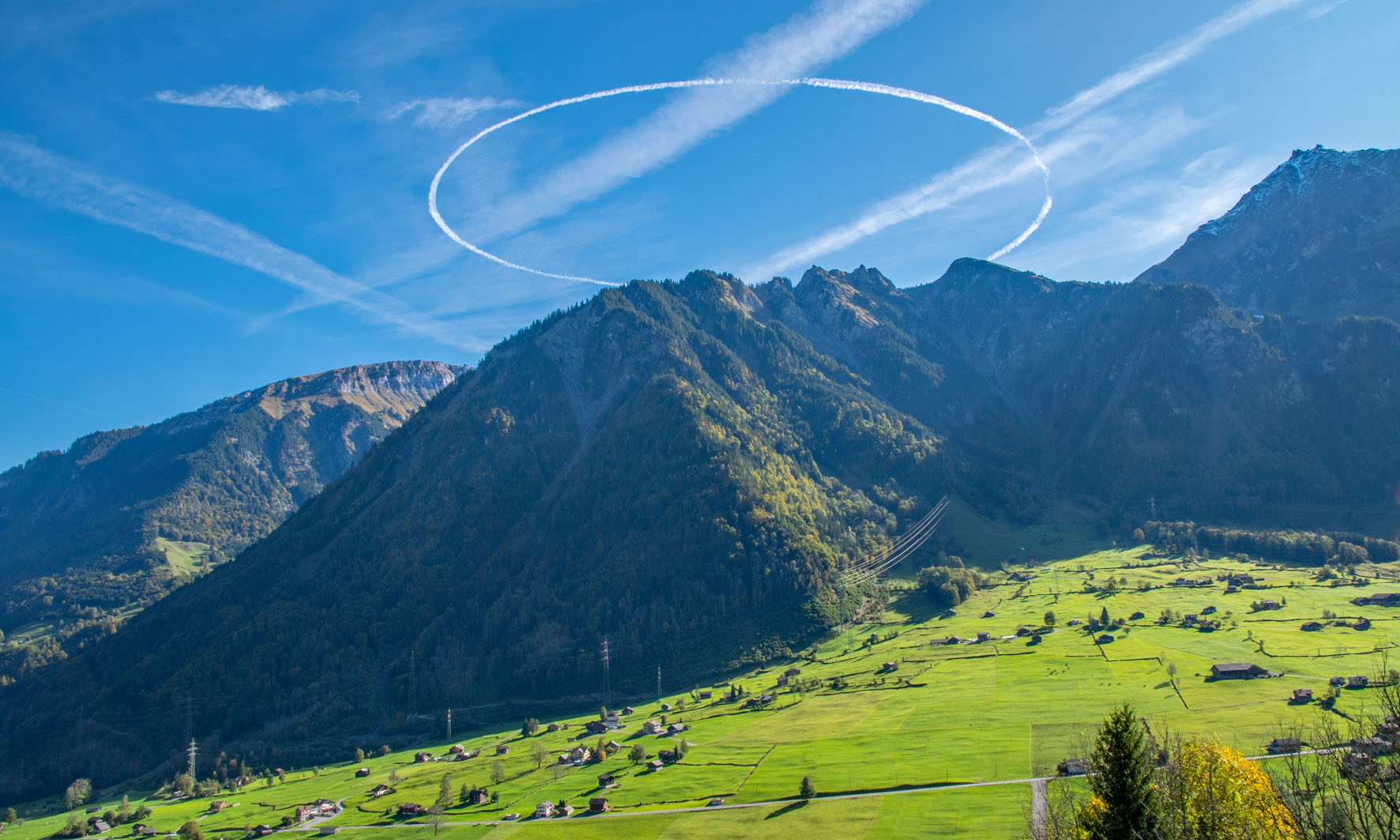 Heiligenschein der  Berge ?