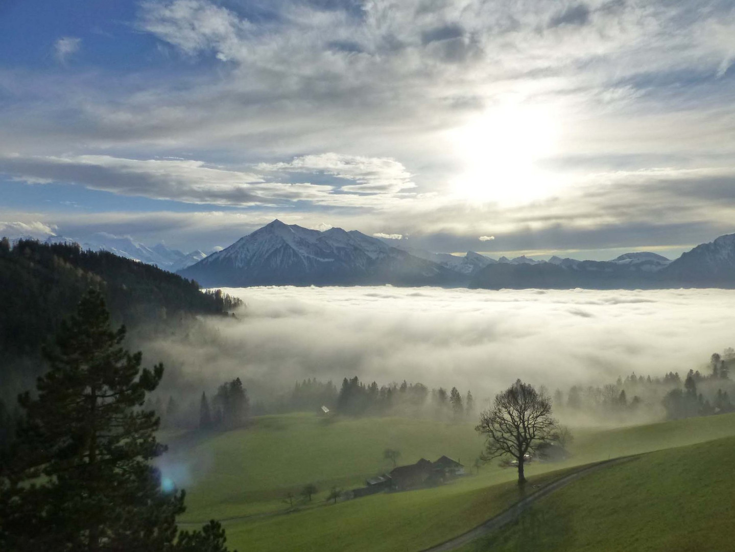 Heiligenschwendi, oberhalb CH Thunerseee