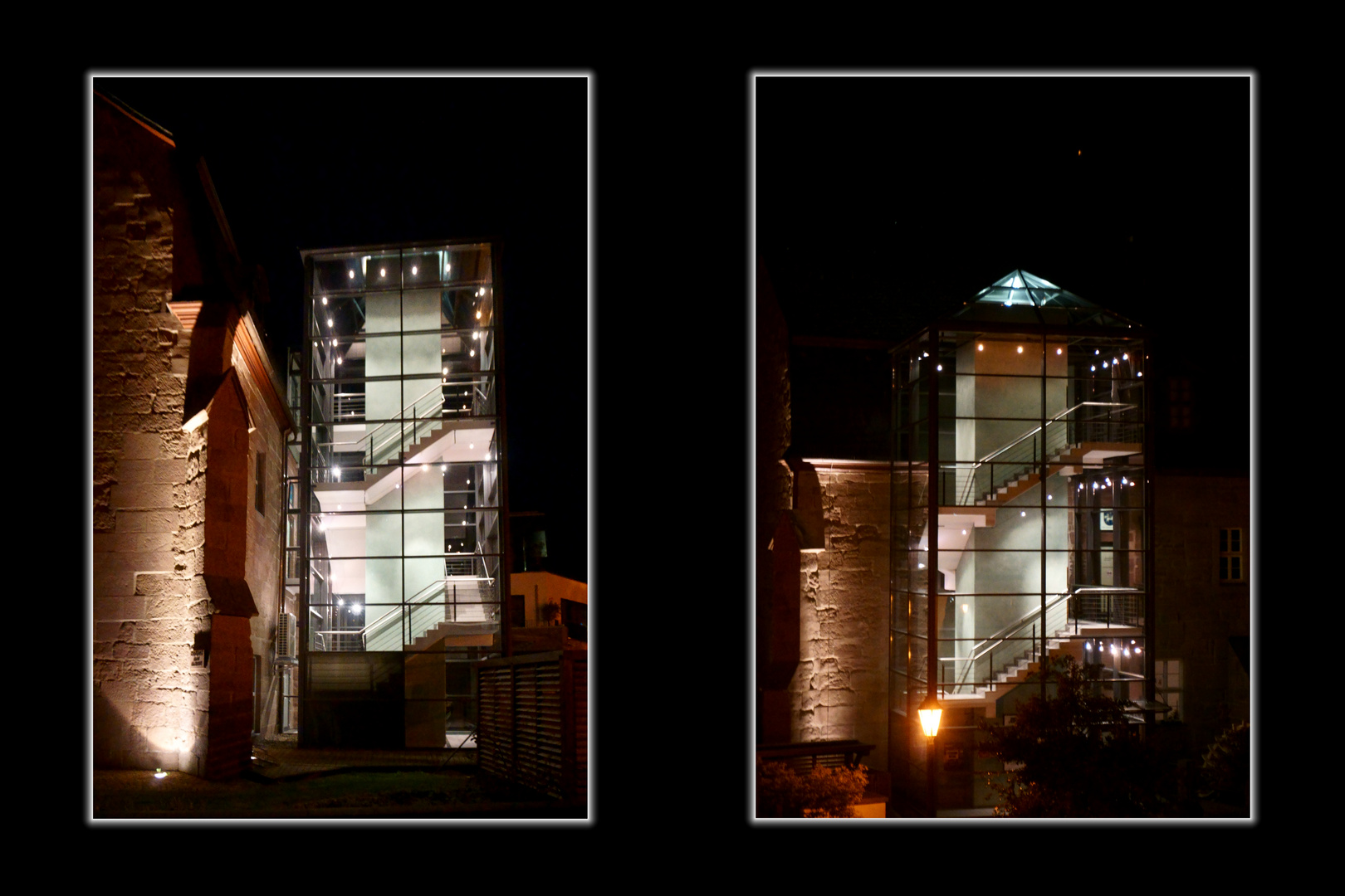 Heiligenstadt bei Nacht - Das Alte Rathaus