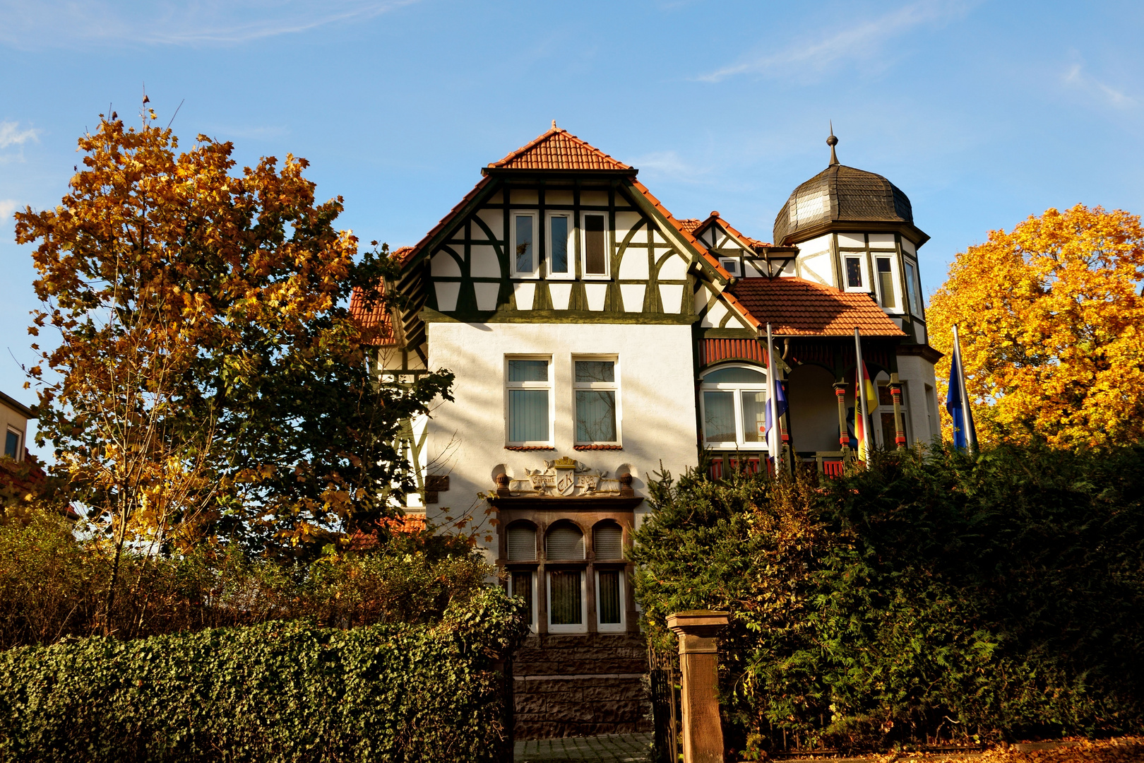 Heiligenstädter Herbstansichten - Alte Villa am Liesebühl