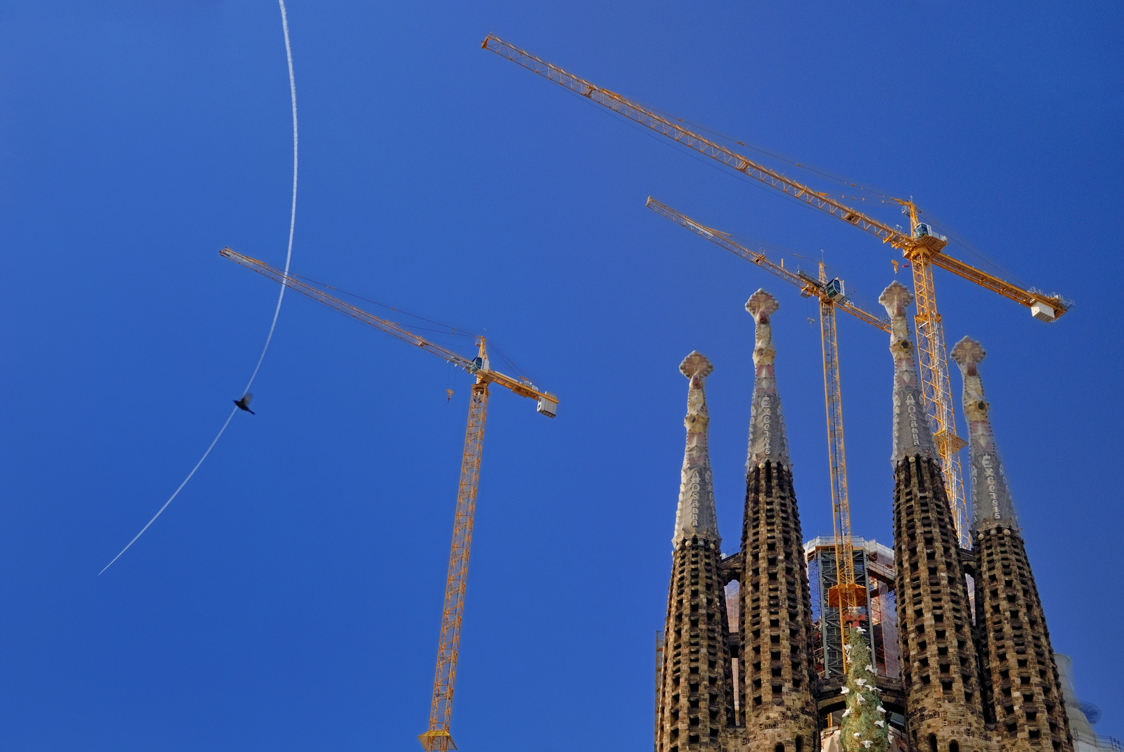 Heiliger Geist über Barcelona