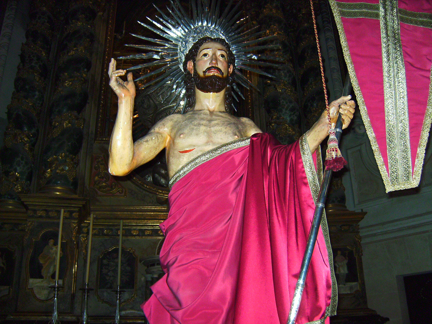 Heiliger in der Kathedrale von Palma de Mallorca