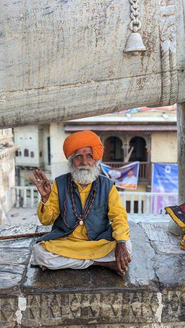 Heiliger in Udaipur