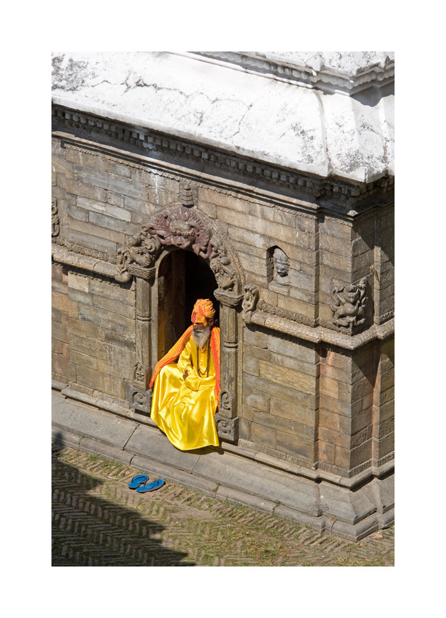 Heiliger Mann in Pashupatinath