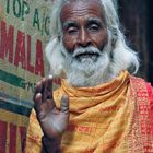 Heiliger Mann in Varanasi