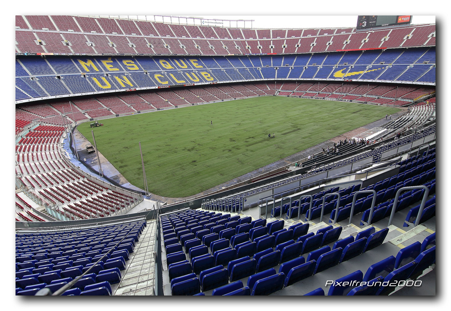 "heiliger Ort" Stadion FC Barcelona -Camp Nou-