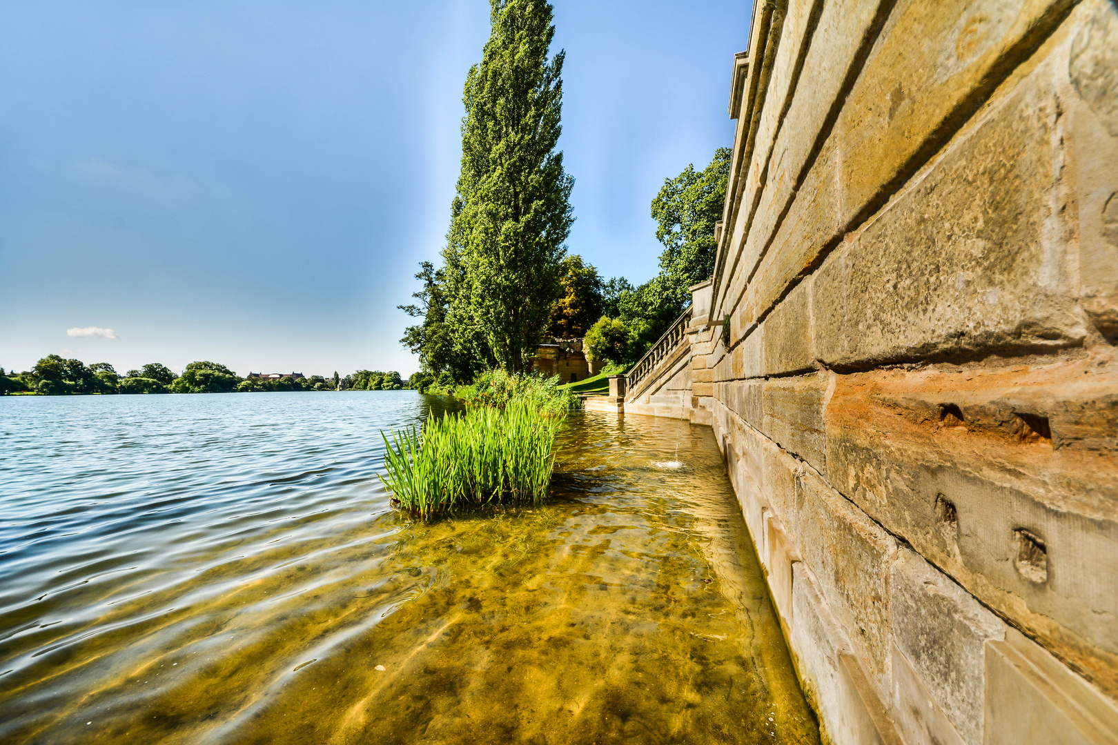 Heiliger See am Mamor-Palais in Potsdam