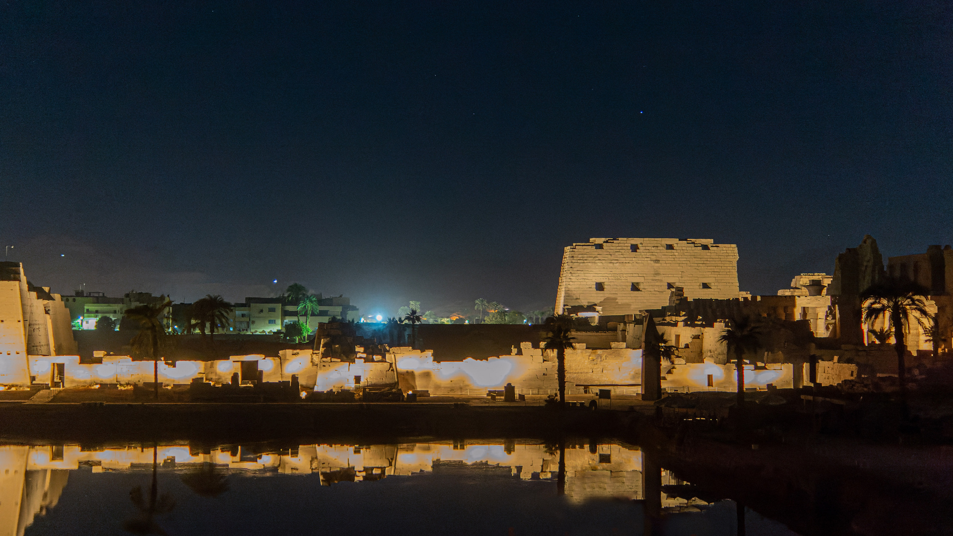Heiliger See Karnak-Tempel