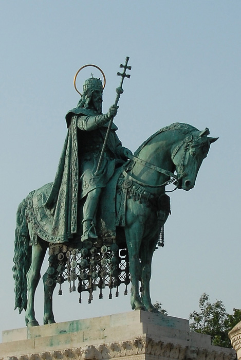 Heiliger Stephan, der erste König von Ungarn