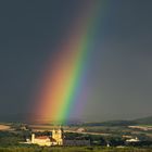 Heiliges Licht über dem Kloster