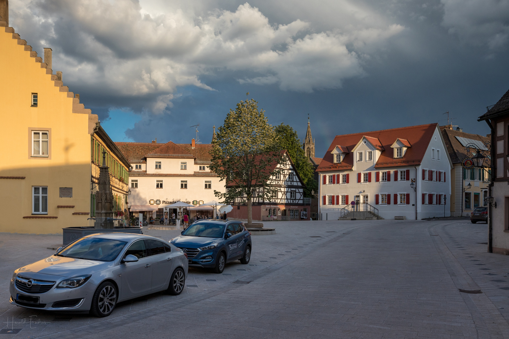 Heilsbronner Marktplatz