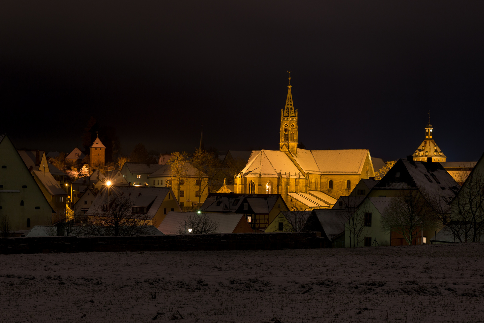 Heilsbronner Winterabend