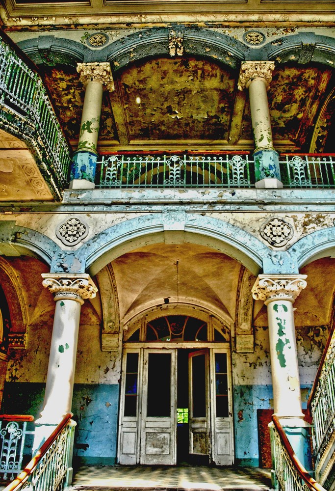 Heilstätten Beelitz - ein Treppenhaus