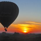 Heiluftballon über Bagan