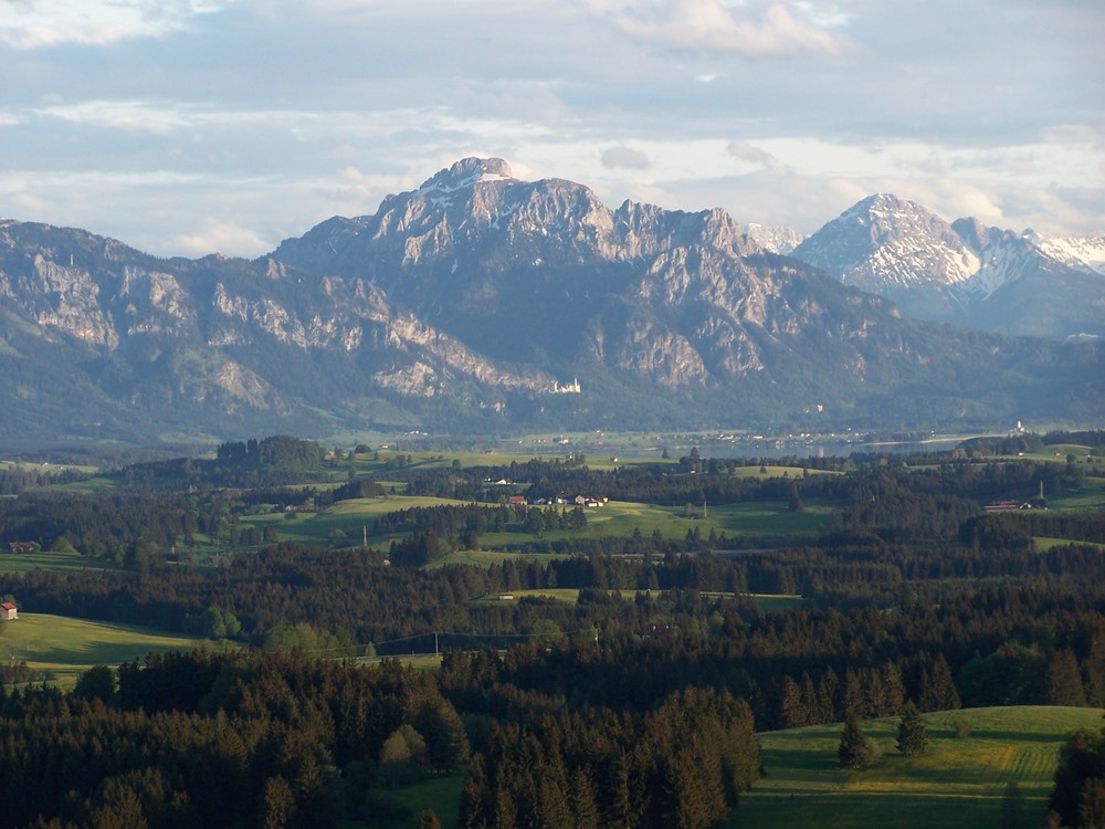 Heimat im Abendlicht