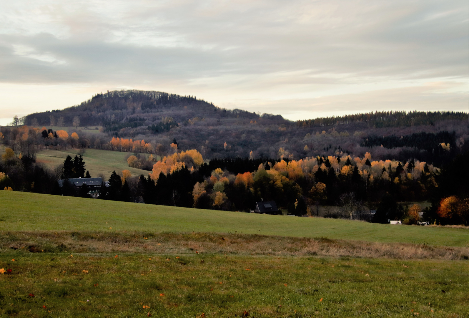 Heimat, Werte, Tradition, traumhafter Herbst im Osterzgebirge 