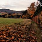 Heimat, Werte, Tradition, traumhafter Herbst im Osterzgebirge