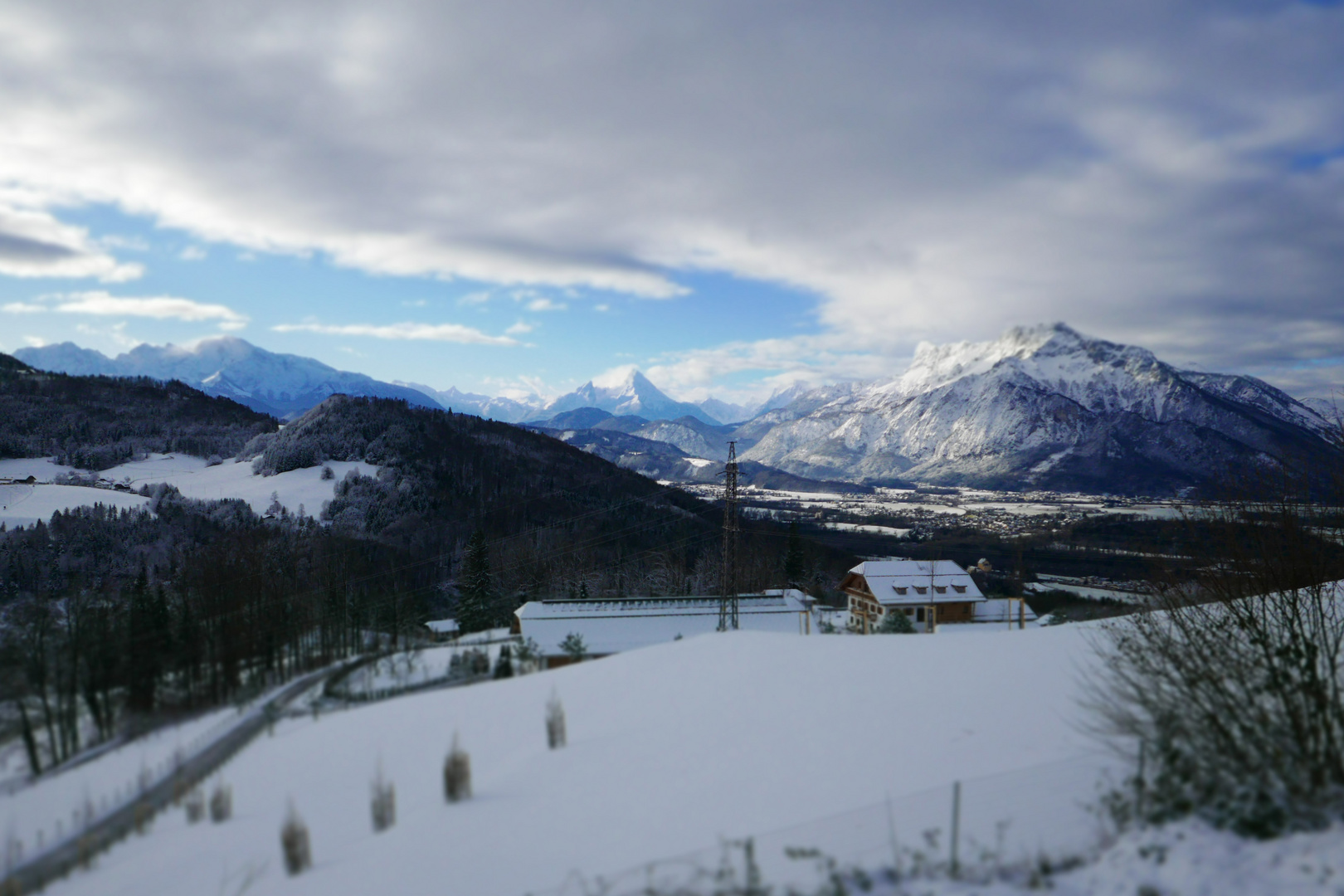 heimatliche Winterimpression