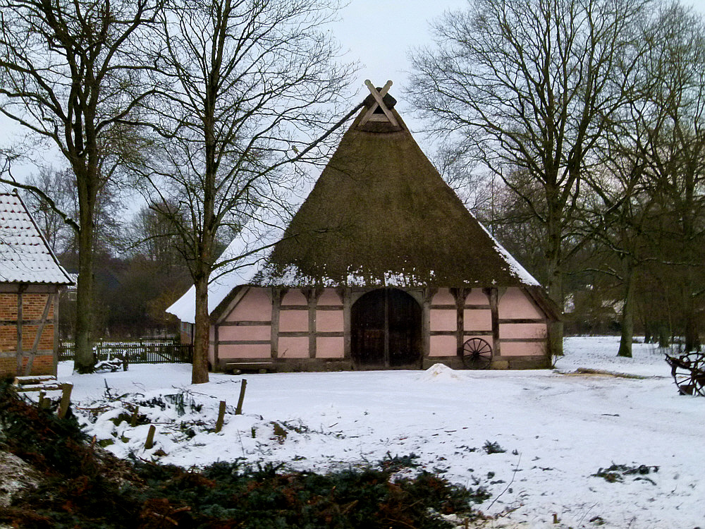 Heimatmuseums- Gehöft in Buchholz