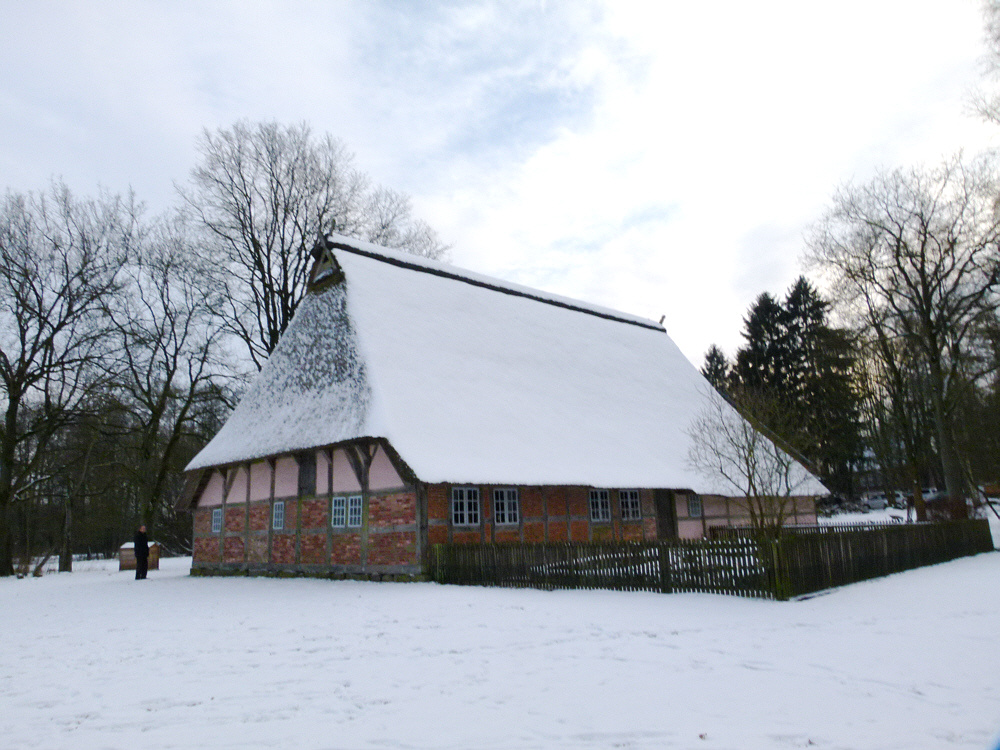 Heimatmuseums- Gehöft in Buchholz..