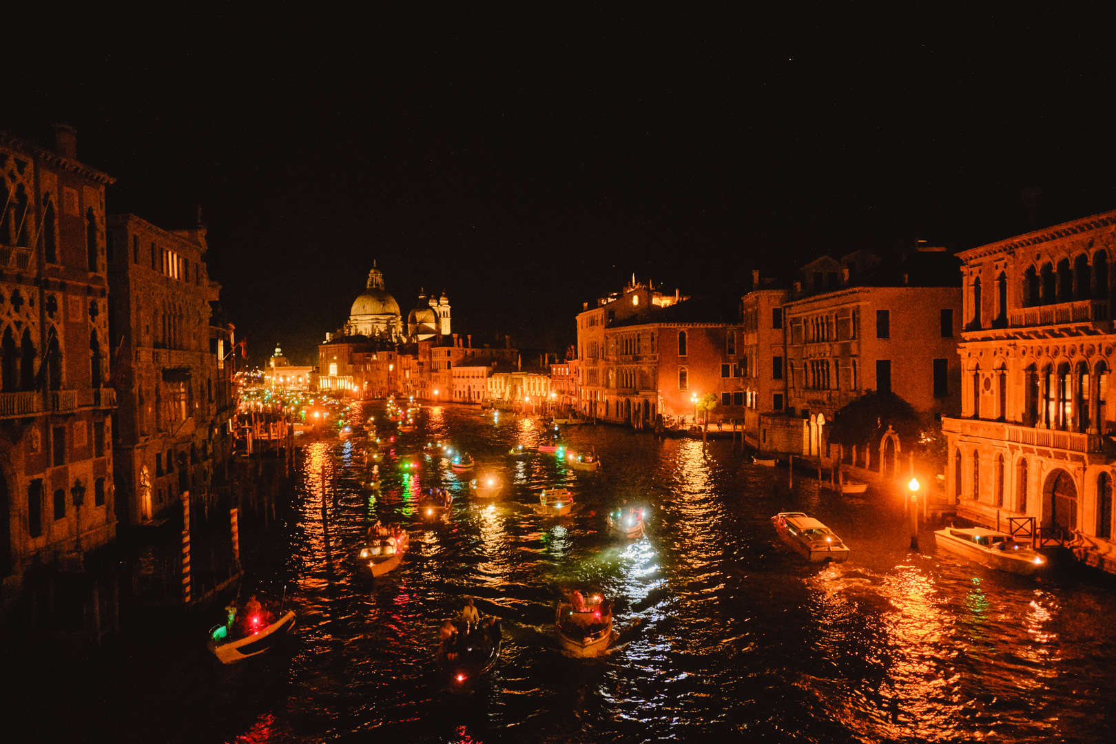 Heimfahrt auf dem Canal Grande