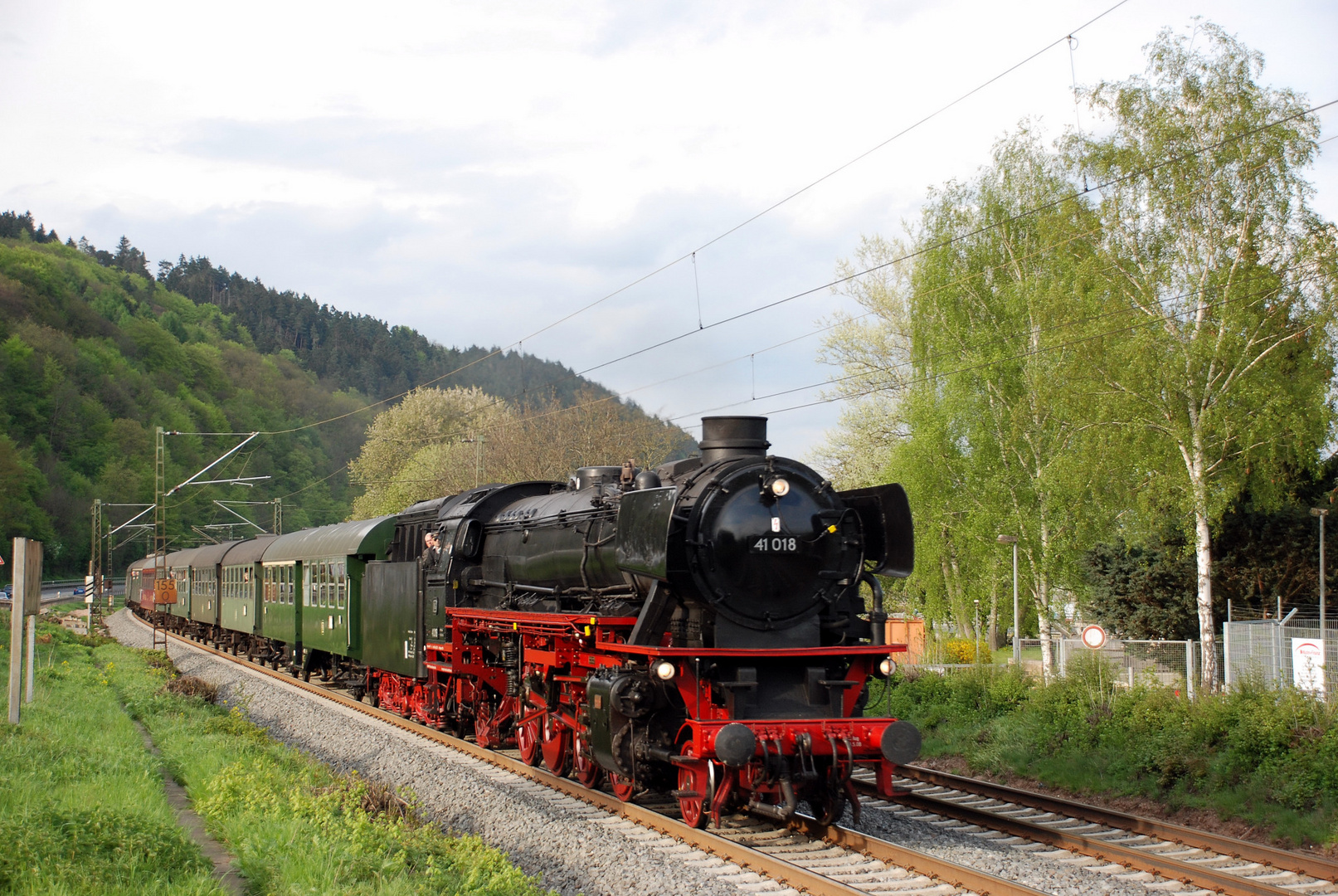 Heimfahrt nach Franken