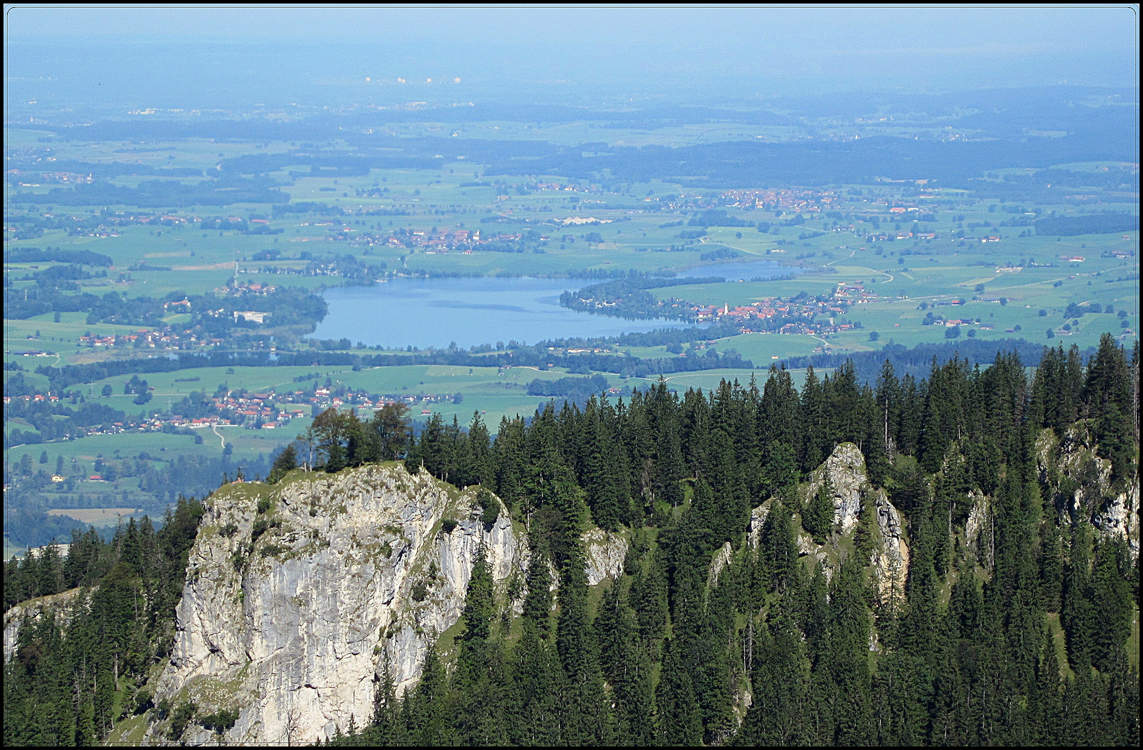 Heimgarten - Blick auf den Kochelsee